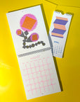 2026 Wild Flowers Modern Risograph Wall Calendar