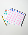 Monthly Notepad • Pink