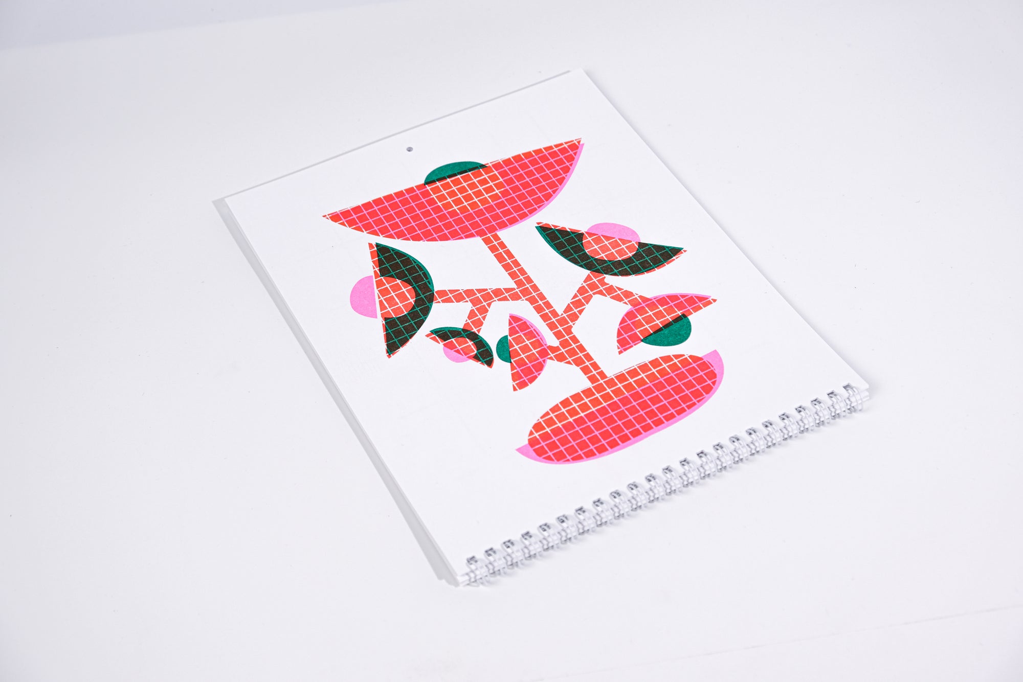 2026 Wild Flowers Modern Risograph Wall Calendar