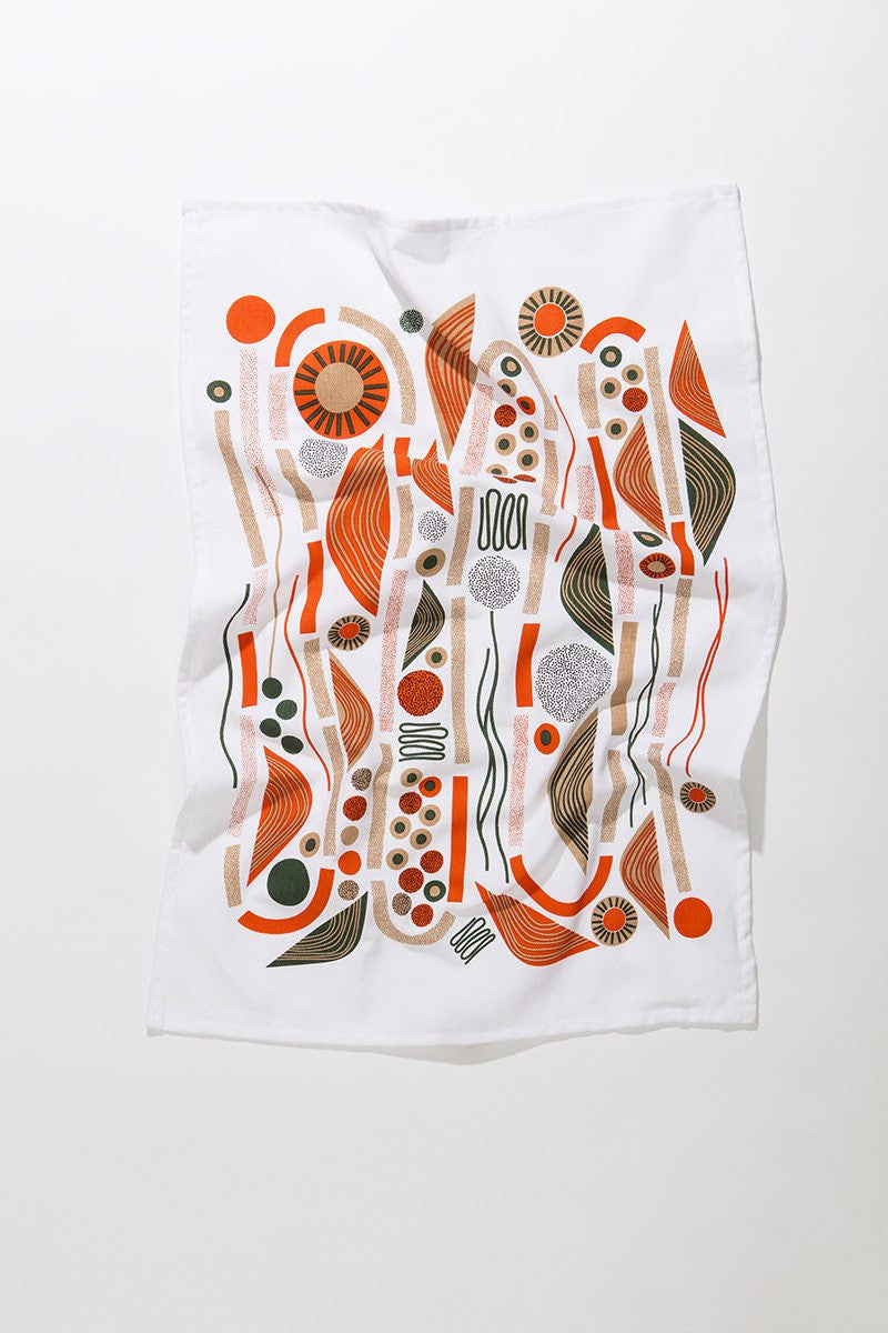 Mingle Tea Towel – Mezzaluna Studio