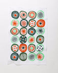 Retro Dot Tea Towel