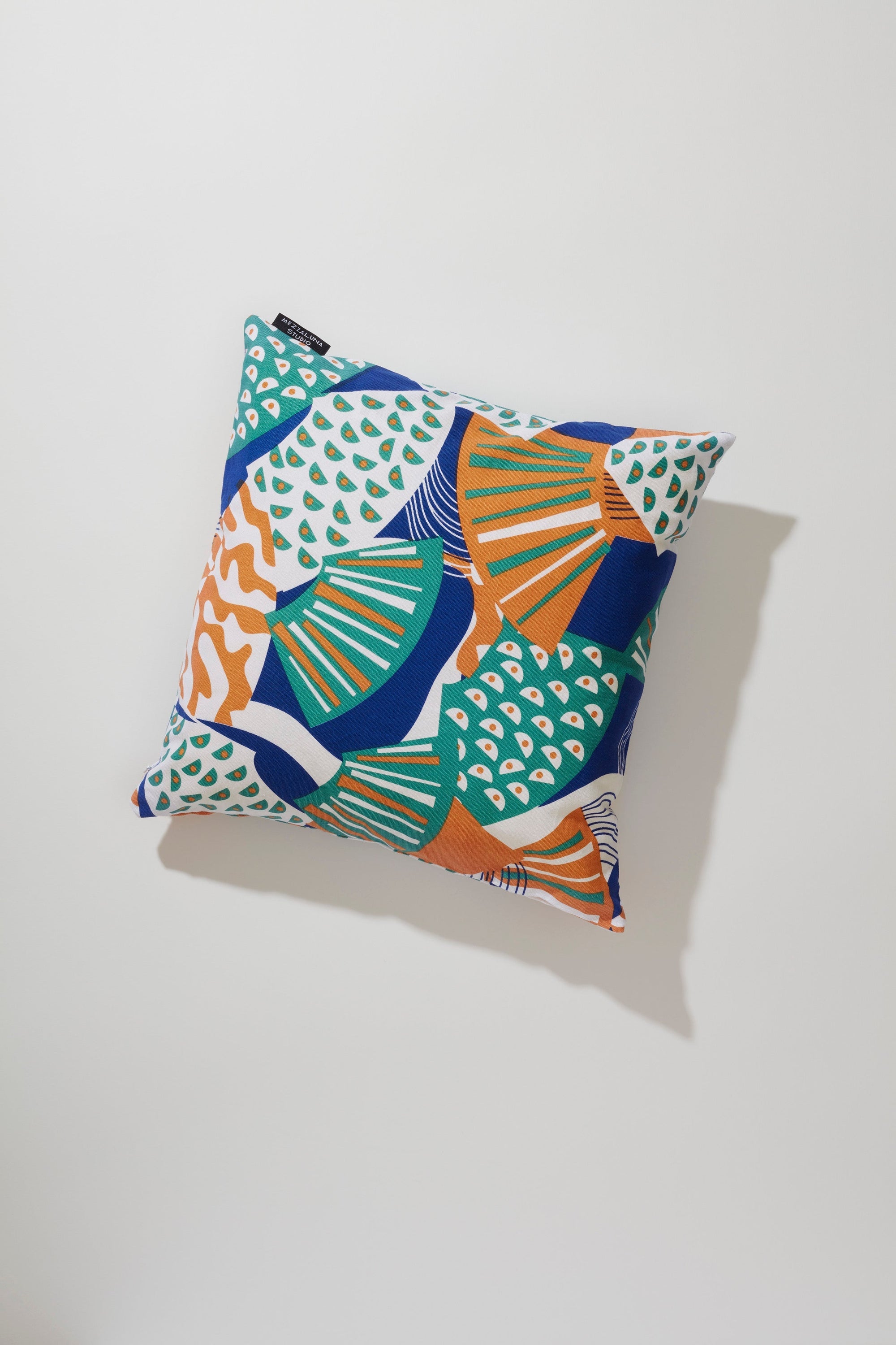 Throw Pillow: Blue Wave
