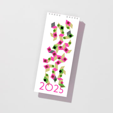 [PREORDER] 2025 Abstract Shapes Modern Risograph Wall Calendar