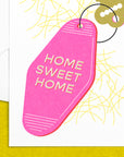 Home Sweet Home Housewarming Risograph Greeting Card