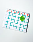 Monthly Notepad • Green