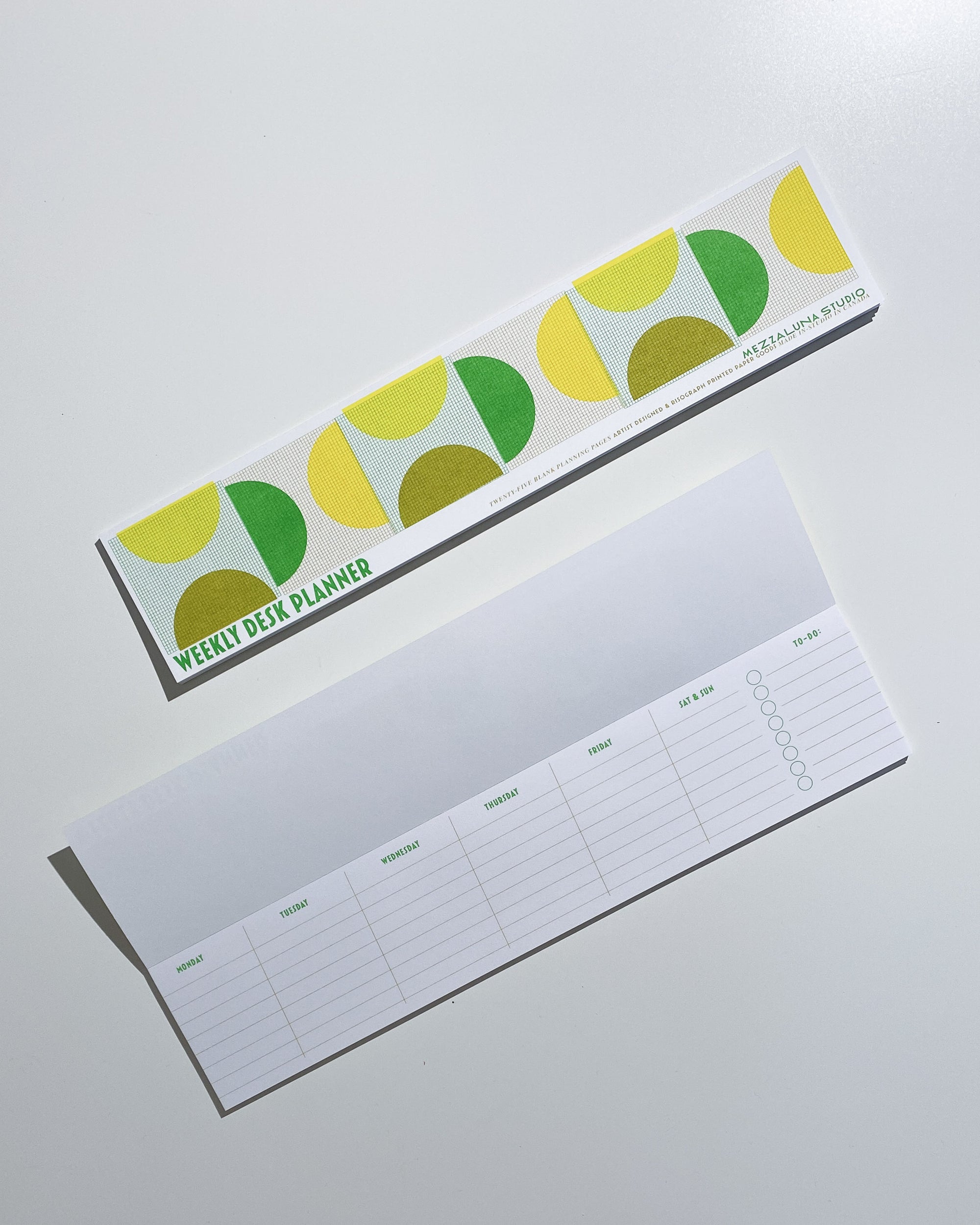 Weekly Desk Planner Notepads